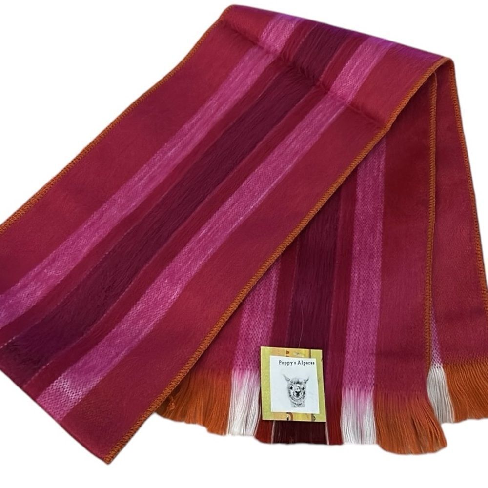 Beautiful alpaca scarf from Ecuador so soft and warm!